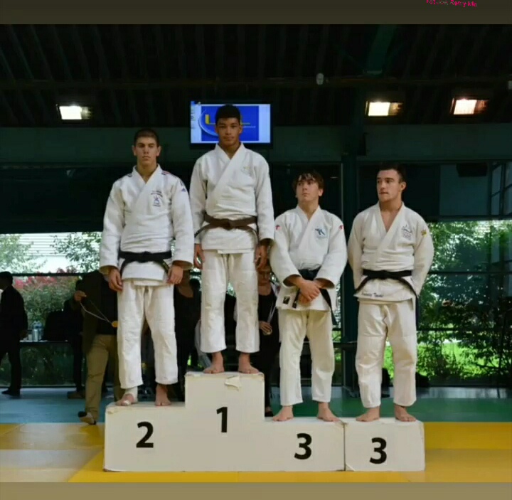 podium Pierre Castan Tournoi Limoges cadet Exellence